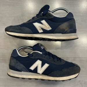 Mens New Balance 515 ~ Size 10 ~ Sneakers Shoes - Navy Blue / White - ML515NVY